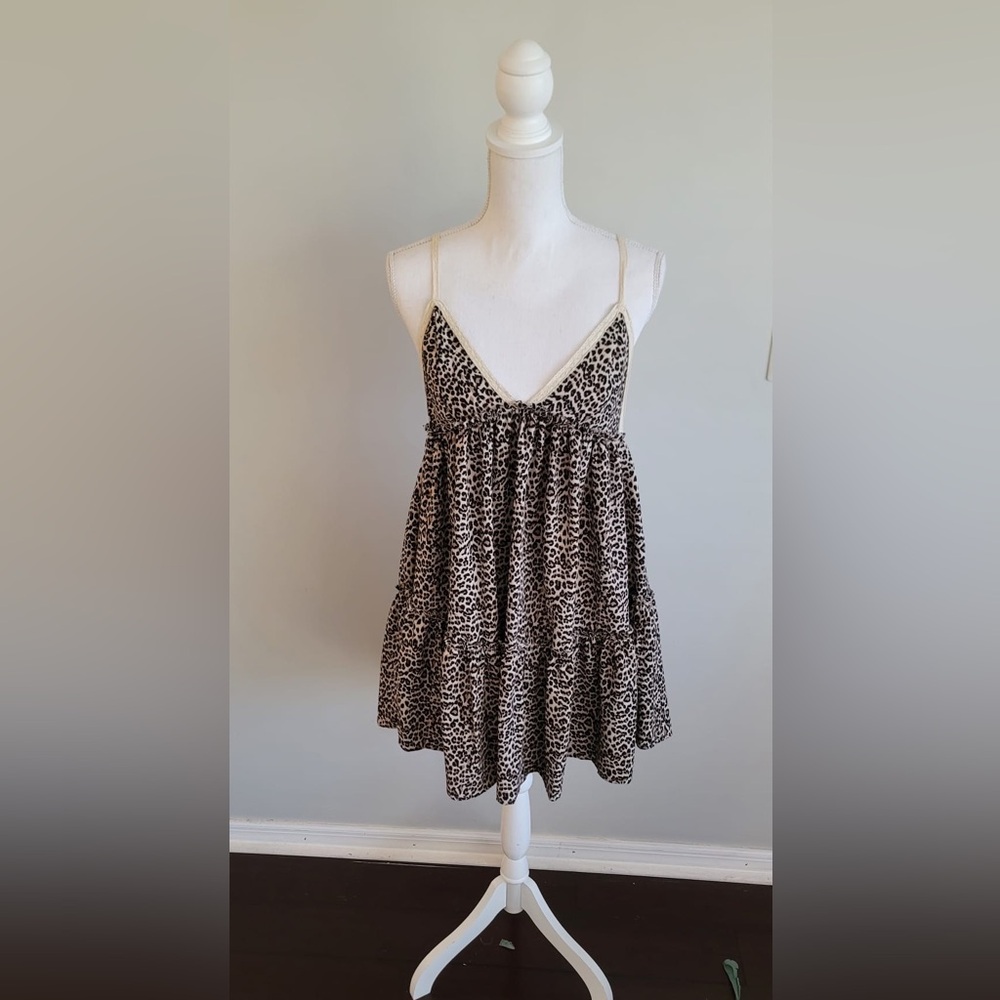 Leopard mini dress